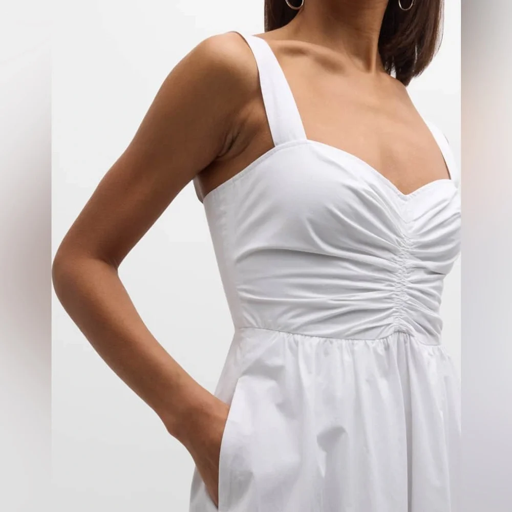 A.L.C Lilah II Cotton Midi Dress, Size 0, BRAND NEW, $495